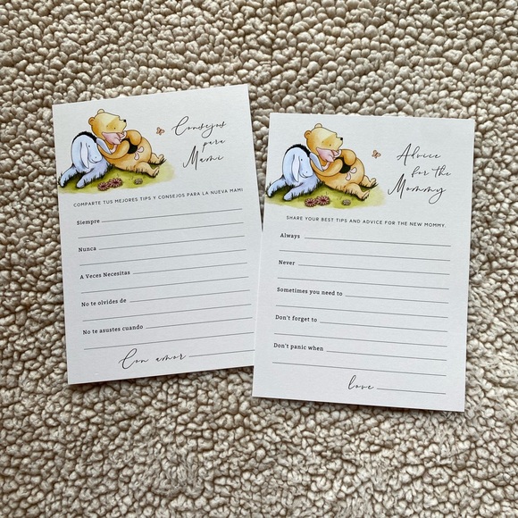 Consejos Para Mami (Advice for Mommy) - Baby Shower Cards (45 cards) - Picture 4 of 4